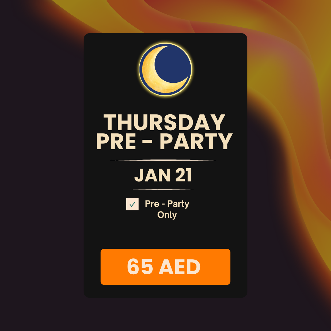 Thursday Pre-party Ticket - Jan 21