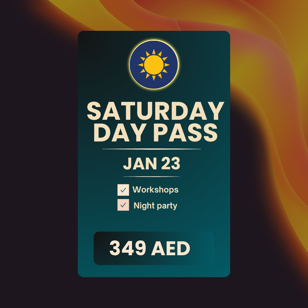 Saturday Day Pass - Jan 23